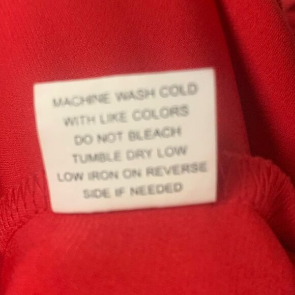 B-Slim by NY Collection Cross-Front Fit & Flare Dress - Picture 7 of 8